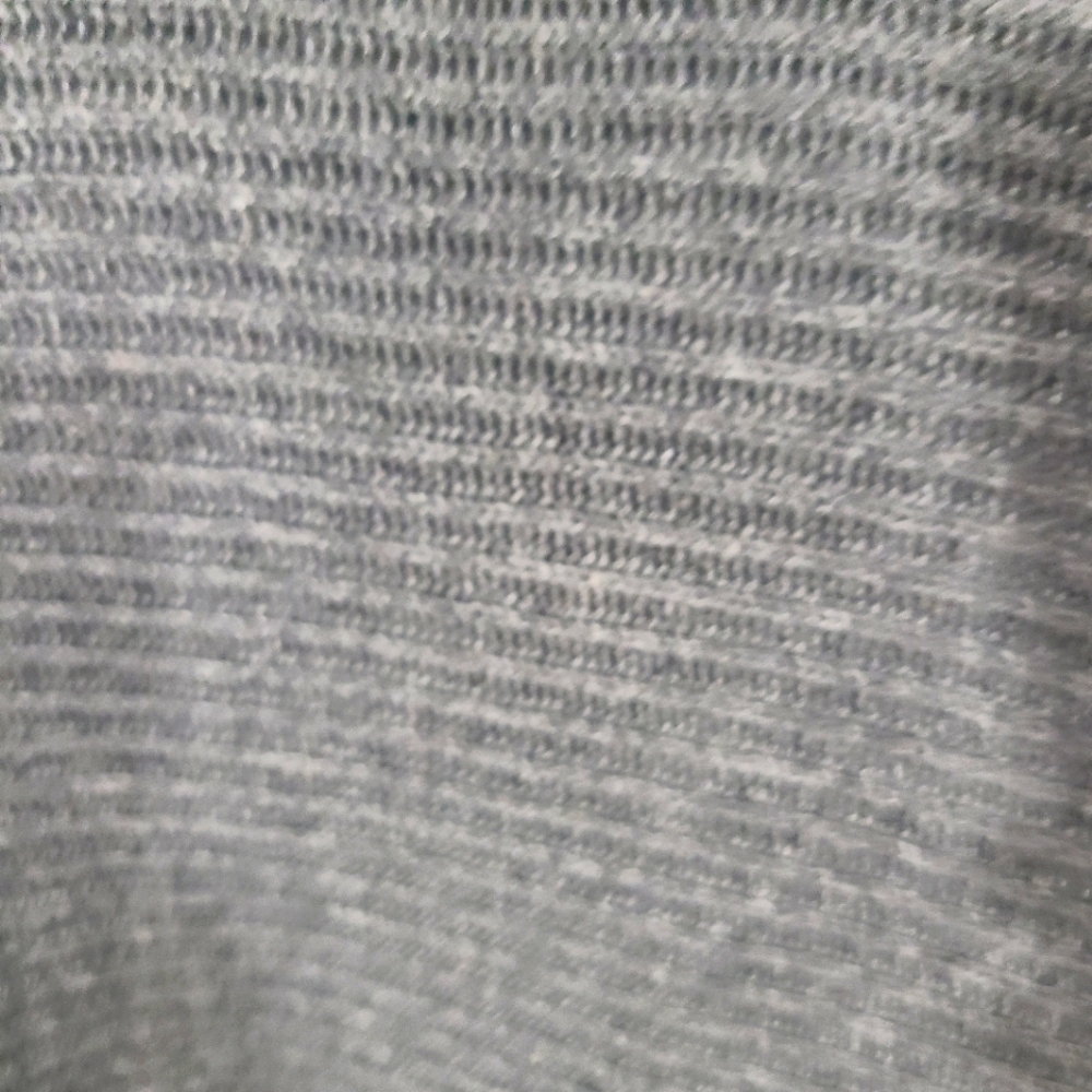 Loft Women' Size XS Gray Ribbed Sweater Top Shirt Mock Neck Long Sleeve Pullover - Picture 3 of 6